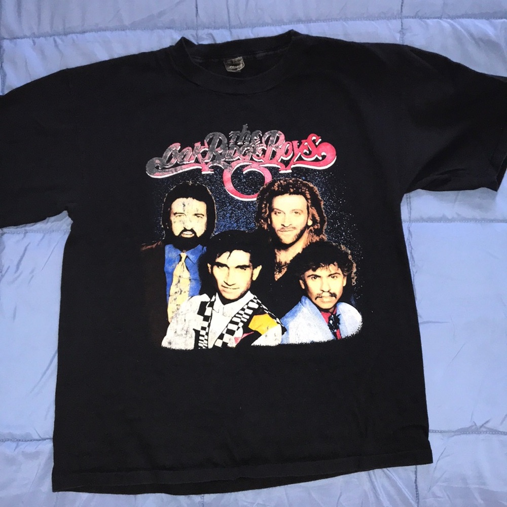 Oak Ridge Boys vintage Men's Black Short Sleeve Band Tee